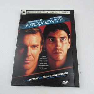 Frequency DVD New Line Platinum Series Dennis Quaid Jim Caviezel‎ Movie